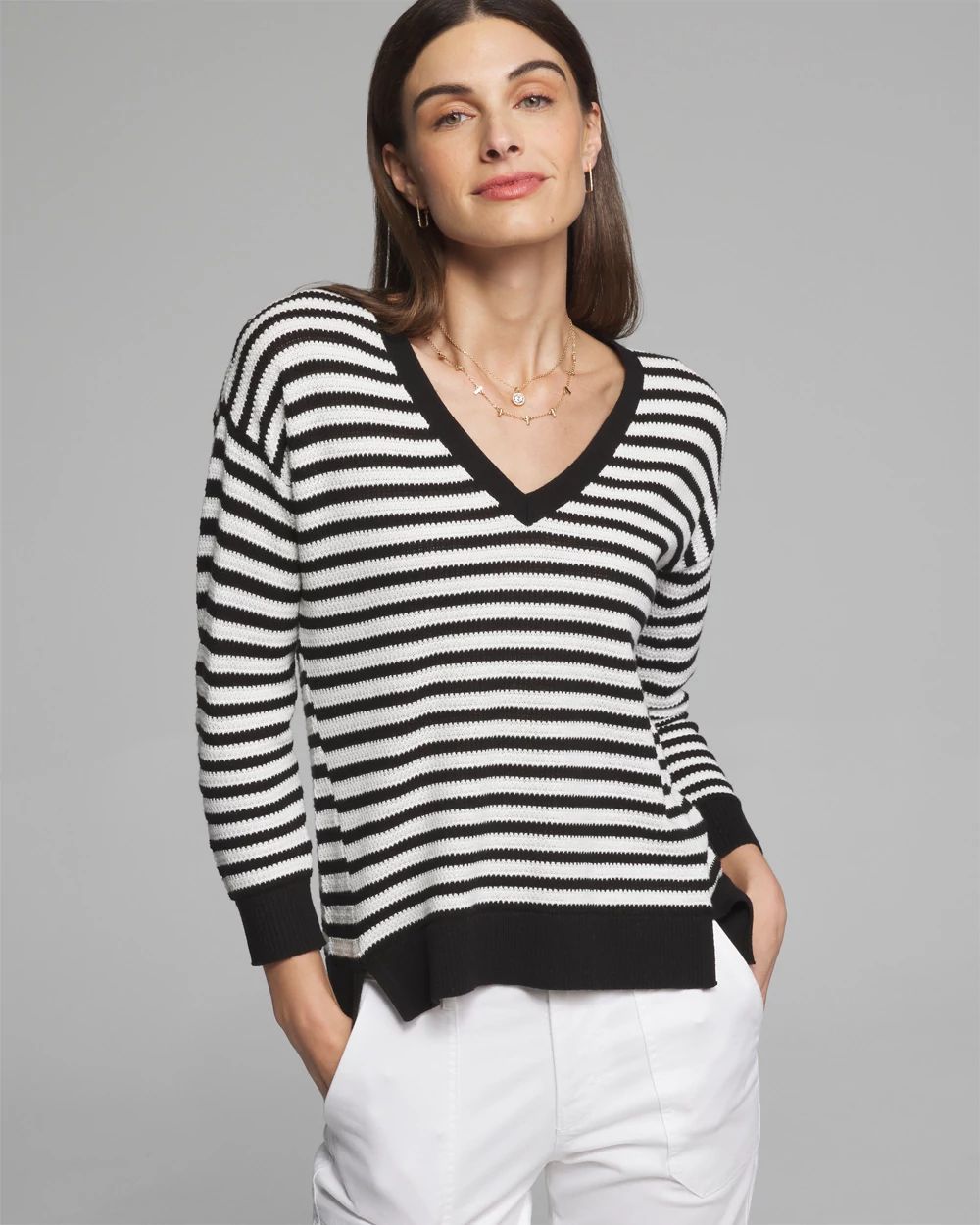 Pullover v neck shop